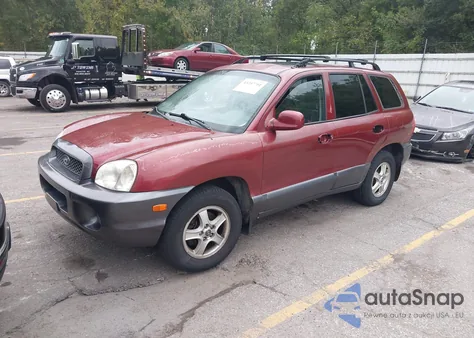 2002 Hyundai Santa Fe из США, поврежденный, VIN BRITTANYRICHARDS